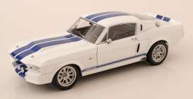 Ford Mustang - Shelby GT 500 Eleanor 1967 white/blue - 1:12 - KK - Scale - DC120172 - kkdc120172 | Toms Modelautos