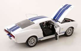 Ford Mustang - Shelby GT 500 Eleanor 1967 white/blue - 1:12 - KK - Scale - DC120172 - kkdc120172 | Toms Modelautos
