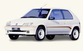 Peugeot  - 106 Rallye 1.3 1993 white - 1:18 - Norev - 184920 - nor184920 | Toms Modelautos
