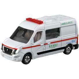 Nissan  - NV400 EV  white/red - 1:73 - Tomica - 044 - to044 | Toms Modelautos