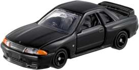 Nissan  - Skyline GT-R (BNR32) black - 1:64 - Tomica - 048 - to048 | Toms Modelautos