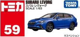 Subaru  - Levorg blue - 1:63 - Tomica - 059 - to059 | Toms Modelautos