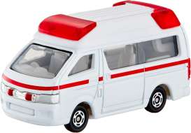 Toyota  - Himedic Ambulance white - 1:64 - Tomica - 079 - to079 | Toms Modelautos