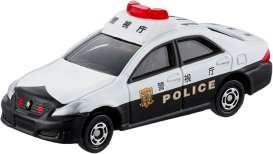Toyota  - Crown white/black - 1:64 - Tomica - 110 - to110 | Toms Modelautos