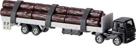Isuzu  - Giga Wood Transporter black/grey - Tomica - 125 - to125 | Toms Modelautos