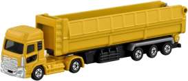 UD Trucks  - Quon Trailer Dump yellow - Tomica - 147 - to147 | Toms Modelautos