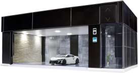 Car Garage  - Black Edition  - Tomica - Garage02 - toGarage02 | Toms Modelautos