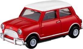 Morris  - Mini red/white - Tomica - 012 - topre012 | Toms Modelautos