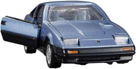 Nissan  - Fairlady Z (Z31) blue/black - Tomica - 015 - topre015 | Toms Modelautos