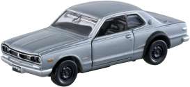 Nissan  - Skyline GTR (KPGC10) grey - Tomica - 034 - topre034 | Toms Modelautos