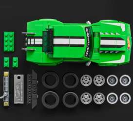 Chevrolet  - Camaro green - 1:32 - Hotwheels Brick Shop - JFT16 - hwbsJFT16 | Toms Modelautos