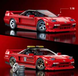 Acura  - NSX 1990 red - 1:16 - Hotwheels Brick Shop - JFT17 - hwbsJFT17 | Toms Modelautos