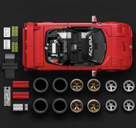 Acura  - NSX 1990 red - 1:16 - Hotwheels Brick Shop - JFT17 - hwbsJFT17 | Toms Modelautos