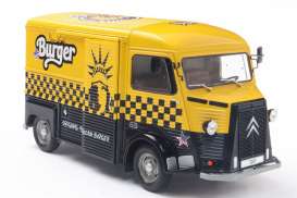 Citroen  - Type HY 1969 yellow/black - 1:18 - Solido - 1804822 - soli1804822 | Toms Modelautos