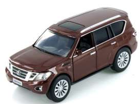 Nissan  - Patrol Y62 brown - 1:36 - Tayumo - 36115216 - tay36115216 | Toms Modelautos