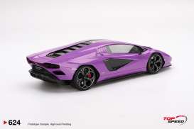 Lamborghini  - Huracan LPI 800-4 2023 purple - 1:18 - Top Speed - TS0624 - TS0624 | Toms Modelautos