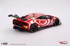 Lamborghini  - Huracan GT3 EVO2 2024 red/white - 1:18 - Top Speed - TS0626 - TS0626 | Toms Modelautos