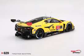 Chevrolet  - Corvette Z06 GT3.R 2025 yellow - 1:18 - Top Speed - TS0629 - TS0629 | Toms Modelautos