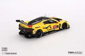 Chevrolet  - Corvette Z06 GT3.R 2025 yellow/red/black - 1:43 - TrueScale - TSM430848 - TSM430848 | Toms Modelautos
