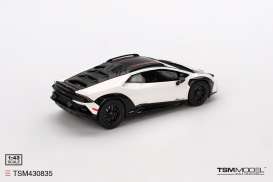 Lamborghini  - Huracan Sterrato 2023 white/black/red - 1:43 - TrueScale - TSM430835 - TSM430835 | Toms Modelautos