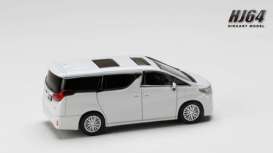 Toyota  - Alphard Hybrid white - 1:64 - Hobby Japan - HJ645012BW - HJ645012BW | Toms Modelautos