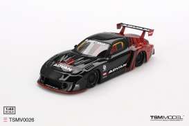 Mazda  - RX7  2025 black/red - 1:43 - TrueScale - TSMV0026 - TSMV0026 | Toms Modelautos