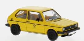 Volkswagen  - Golf I 1980 yellow - 1:87 - Brekina - PCX871179 - PCX871179 | Toms Modelautos