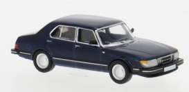Saab  - 900 Limousine 1981 dark blue - 1:87 - Brekina - PCX870759 - PCX870759 | Toms Modelautos