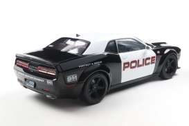 Dodge  - Challenger R/T 2023 black/white/red - 1:18 - Solido - 1805715 - soli1805715 | Toms Modelautos