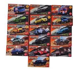 Assortment/ Mix  - Power Grab 975F 2025 various - 1:64 - Matchbox - DNK70 - MBDNK70-975F | Toms Modelautos