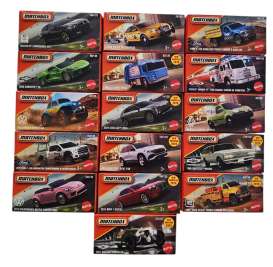 Assortment/ Mix  - Power Grab 975F 2025 various - 1:64 - Matchbox - DNK70 - MBDNK70-975G | Toms Modelautos