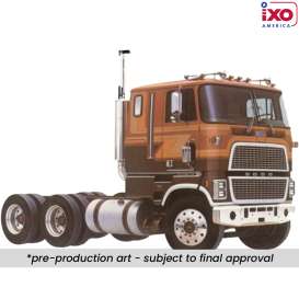 Ford  - COE 9000 brown/tan - 1:64 - Ixo America - U64TR009 - ixoU64TR009 | Toms Modelautos