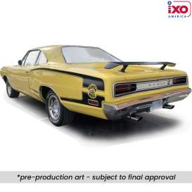 Dodge  - Coronet Super Bee 1970 yellow - 1:43 - Ixo America - U43RDC011 - ixoU43RDC011 | Toms Modelautos
