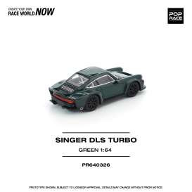 Singer  - DLS Turbo green - 1:64 - Pop Race Limited - PR640326 - PR640326 | Toms Modelautos