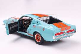 Shelby Mustang - GT500 1967 blue/orange - 1:18 - Solido - 1802911 - soli1802911 | Toms Modelautos