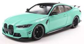 BMW  - M4 2025 turquoise - 1:18 - Solido - 1814501 - soli1814501 | Toms Modelautos