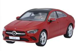 Mercedes Benz  - CLA Coupe (C118) 2019 red - 1:43 - Mercedes Benz - B66960471 - MB66960471 | Toms Modelautos