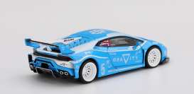 Lamborghini  - Huracan 2024 blue - 1:64 - Mini GT - 01055Rhd - MGT01055Rhd | Toms Modelautos