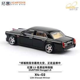   - Custom Honqi L5  black - 1:64 - XCartoys - X4-02 - XcarX4-02 | Toms Modelautos