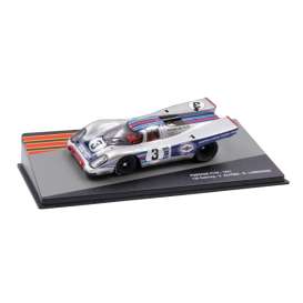 Porsche  - 917K 1971 silver/blue/red  - 1:43 - Magazine Models - MX6ALA0003 - magPor003 | Toms Modelautos