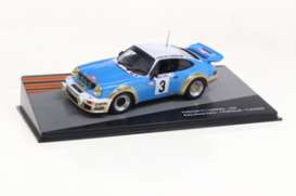 Porsche  - 911 Carrera 1978 white/blue - 1:43 - Magazine Models - MX6ALA0006 - magPor006 | Toms Modelautos