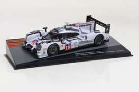 Porsche  - 919 Hybrid 2015 white/grey - 1:43 - Magazine Models - MX6ALA0008 - magPor008 | Toms Modelautos