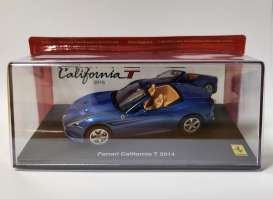 Ferrari  - California T 2014 blue - 1:43 - Magazine Models - LB8ALA0009 - magferCalifornia | Toms Modelautos