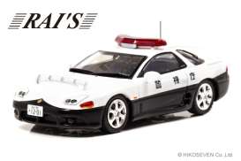 Mitsubishi  - GTO Twin Turbo MR (Z15A) 1997 black/white - 1:43 - Rai's - H7439706 - H7439706 | Toms Modelautos