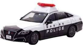 Toyota  - Crown Hybrid (AZSH21)  2023 black/white - 1:43 - Rai's - H7432306 - H7432306 | Toms Modelautos