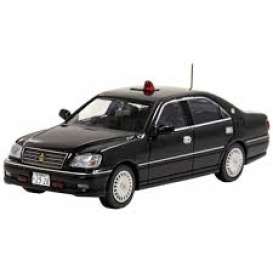 Toyota  - Crown 2004 black - 1:43 - Rai's - H7430411 - H7430411 | Toms Modelautos