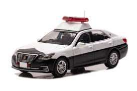 Toyota  - Crown Royal (GRS210) black/white - 1:43 - Rai's - SH7-4316 - SH7-4316 | Toms Modelautos