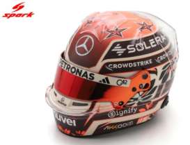 Helmet  - Kimi Antonelli 2025 red - 1:5 - Spark - 5HF197 - spa5HF197 | Toms Modelautos