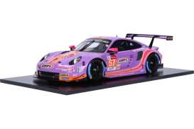 Porsche  - 911 RSR 2020 purple/orange - 1:18 - Spark - 18S561 - spa18S561 | Toms Modelautos