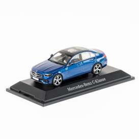 Mercedes Benz  - C-Klasse (W206) 2021 blue - 1:43 - Mercedes Benz - B66960636 - mb66960636 | Toms Modelautos